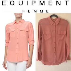 Equipment Silk Blouse